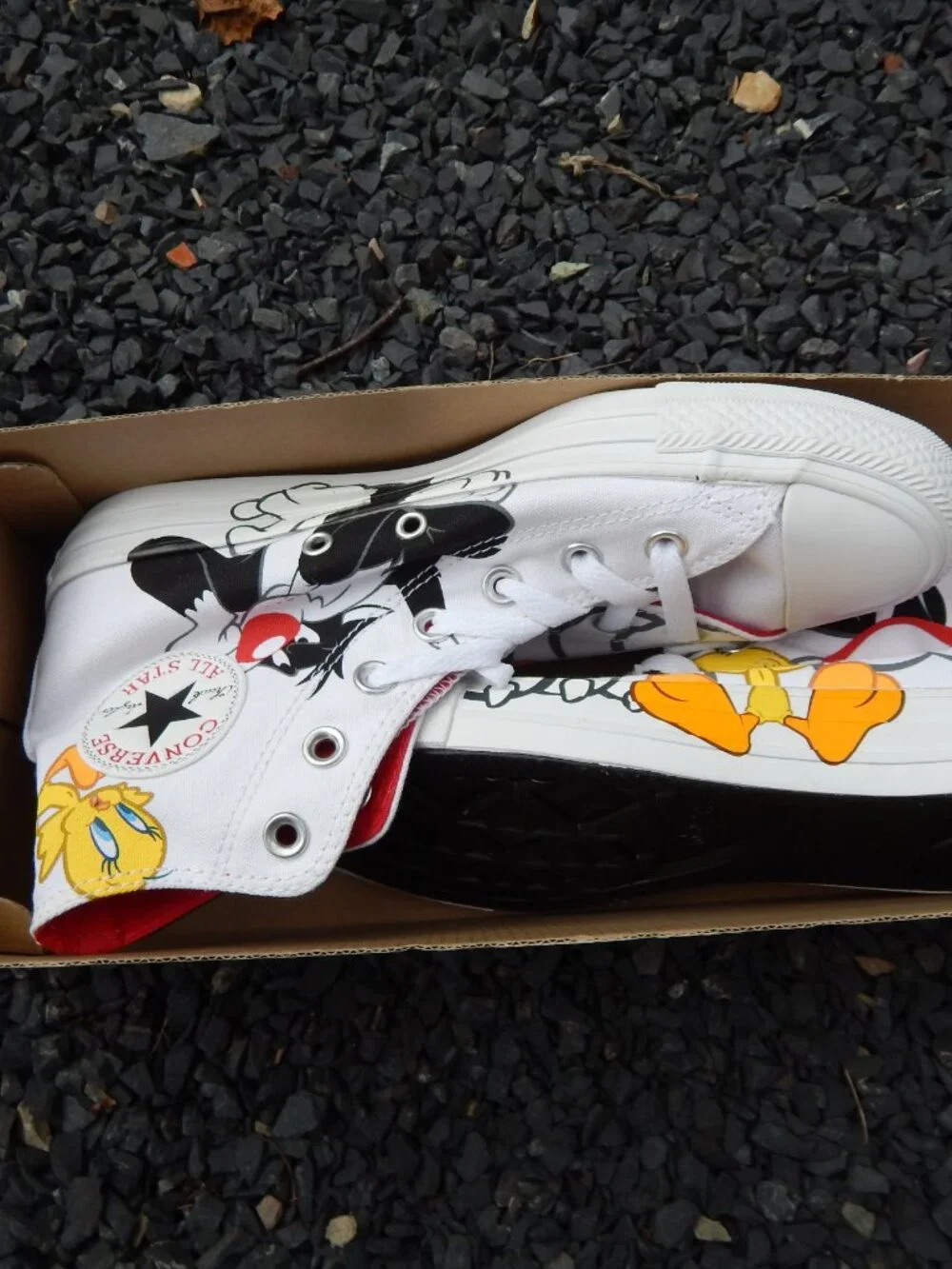 Converse Looney Tunes Chuck Taylor All Star Hi Sylvester & Tweety Women's 8 ****
